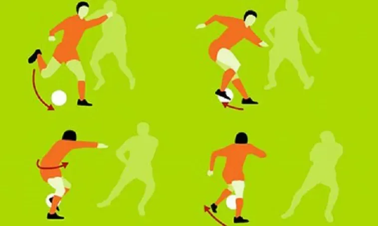 Tuyệt Chiêu Kỹ Thuật Qua Người Đỉnh Cao Giúp Bạn Vượt Mọi Hậu Vệ Đối Phương