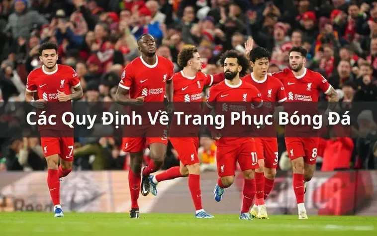Quy Định Về Trang Phục Bóng Đá Chuyên Nghiệp Trong Các Trận Đấu Chính Thức